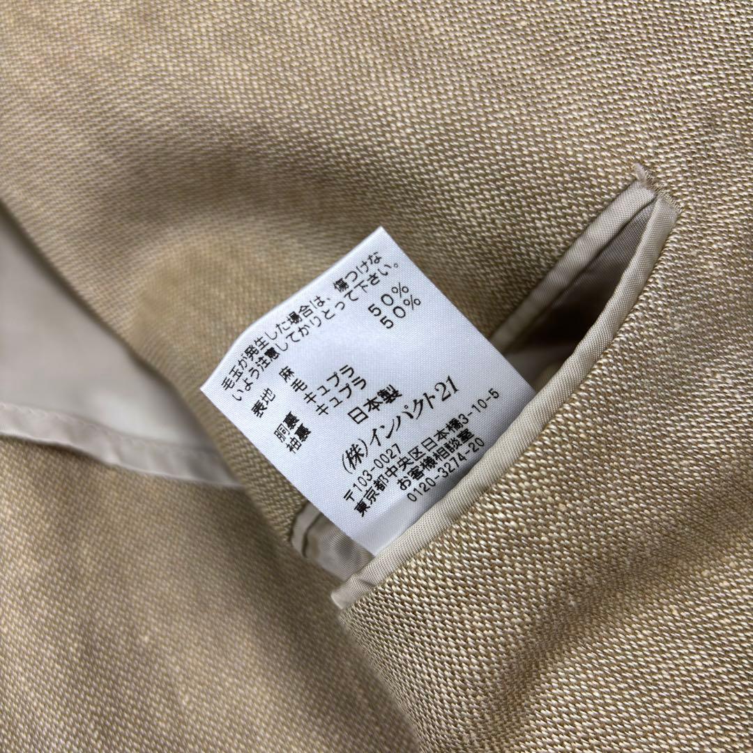 Polo Ralph Lauren ウールリネン 3つボタンテーラードジャケット