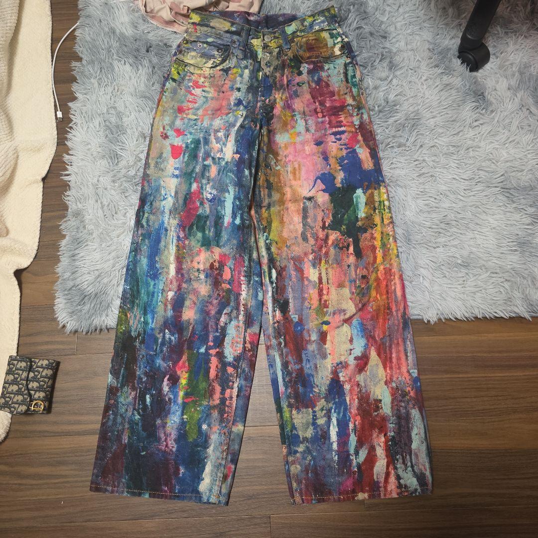 Acne Studios カラフルデニムパンツ