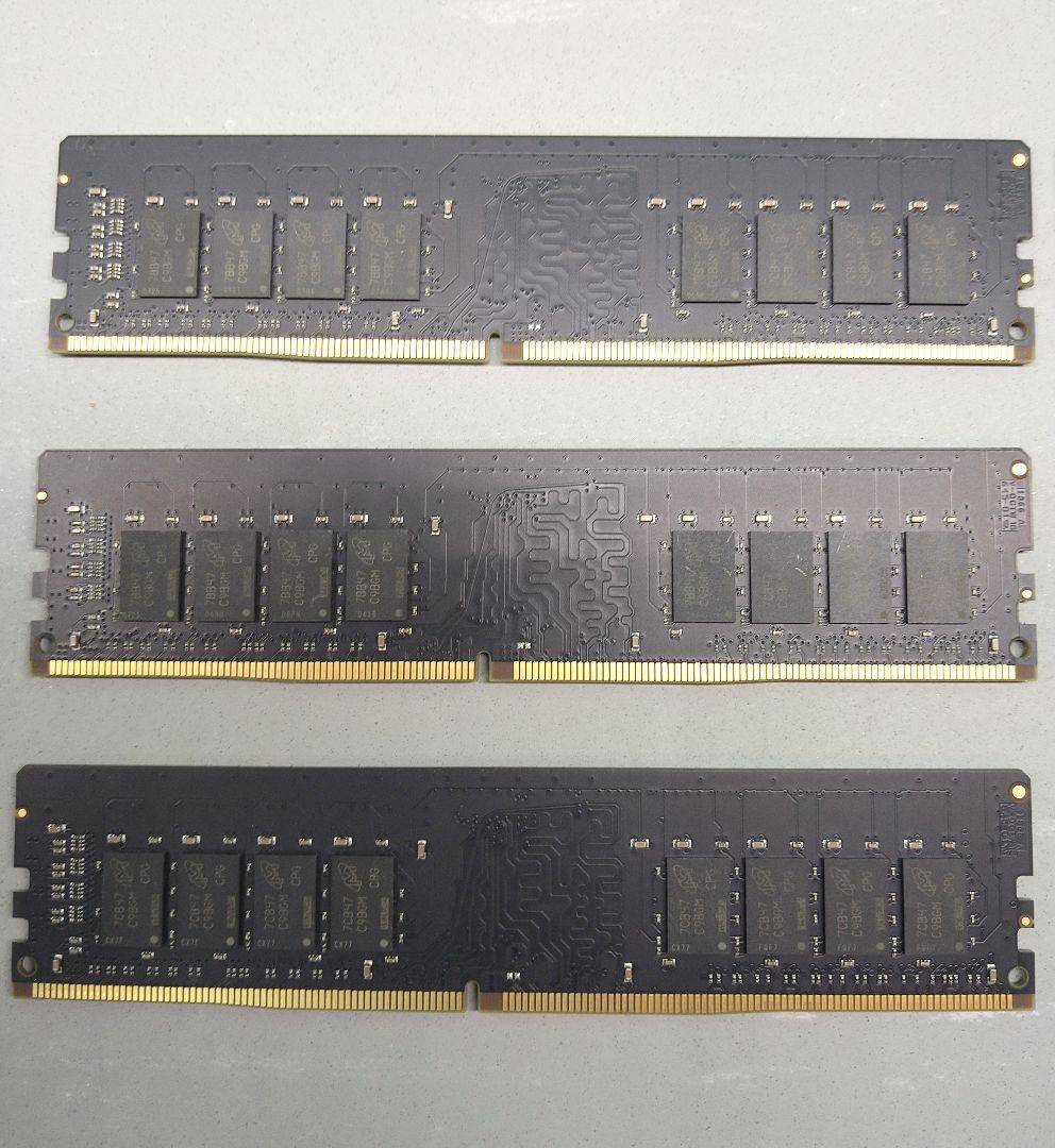 Sycom DDR4 2400MHz 16GB メモリー 7枚セット