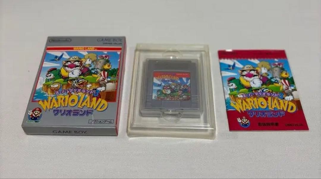 本体未使用　ゲームボーイ本体とゲームソフト4本セット