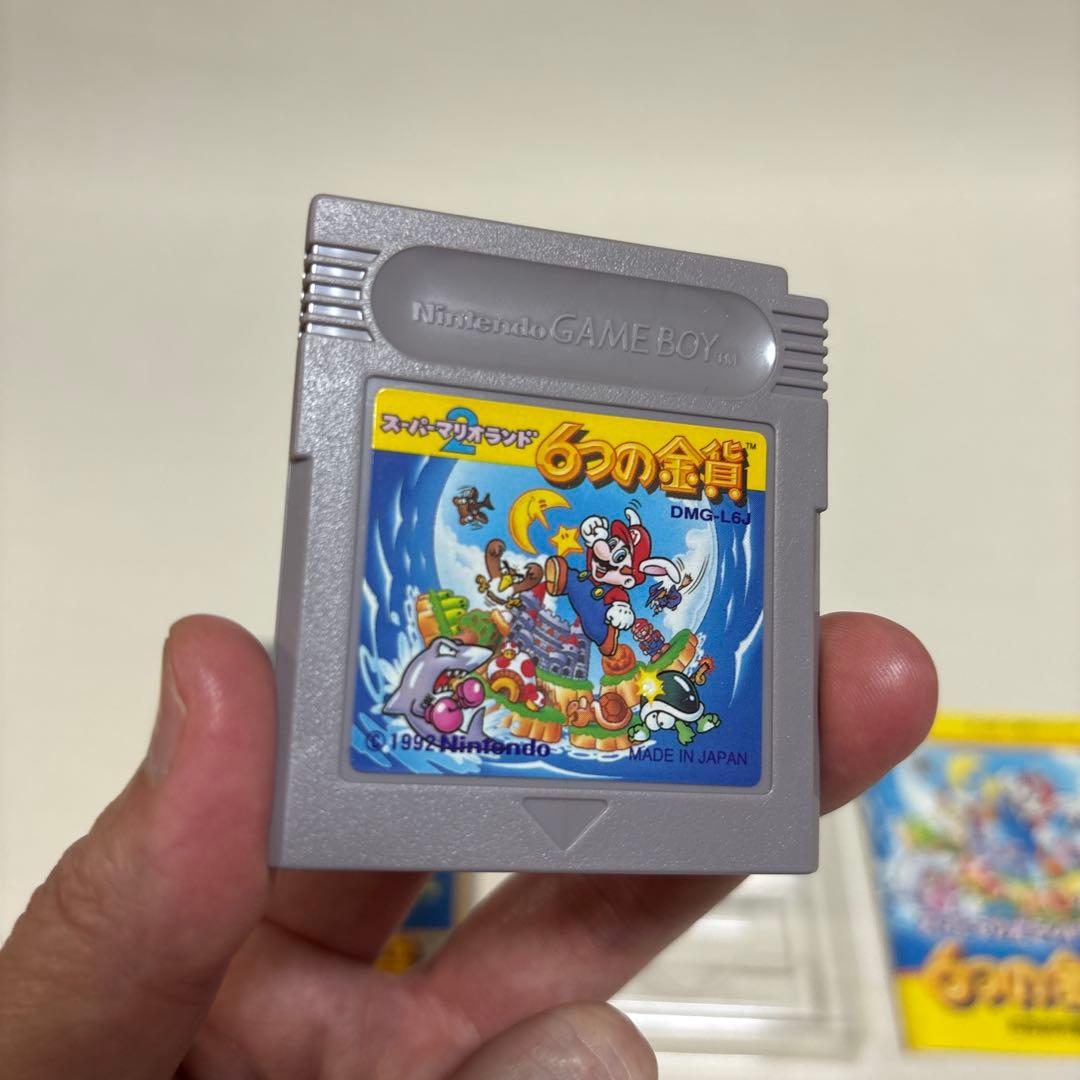 本体未使用　ゲームボーイ本体とゲームソフト4本セット