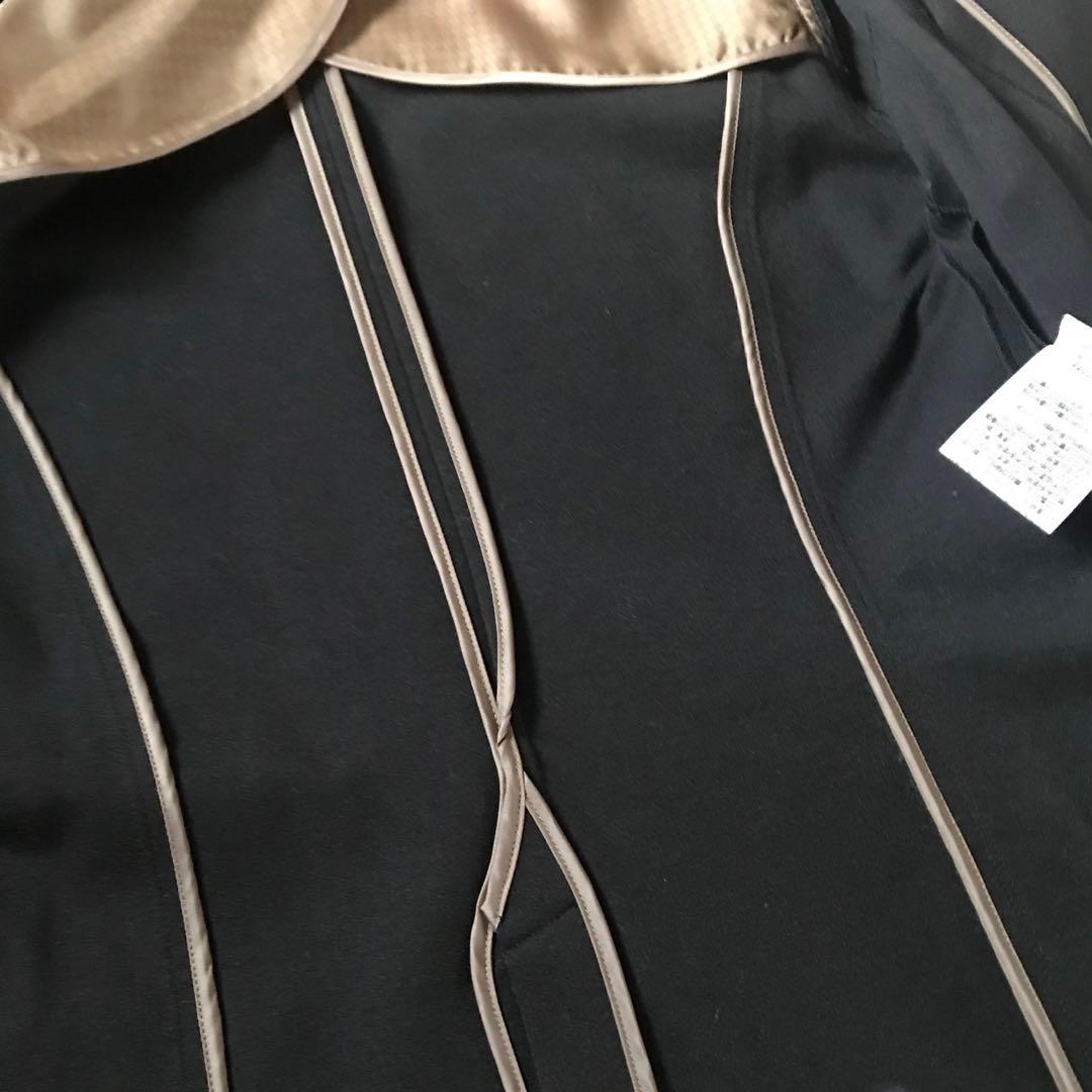 未使用品　ナラカミーチェ　ストレッチジャケット　黒　Ⅲサイズ　LL ゆったり