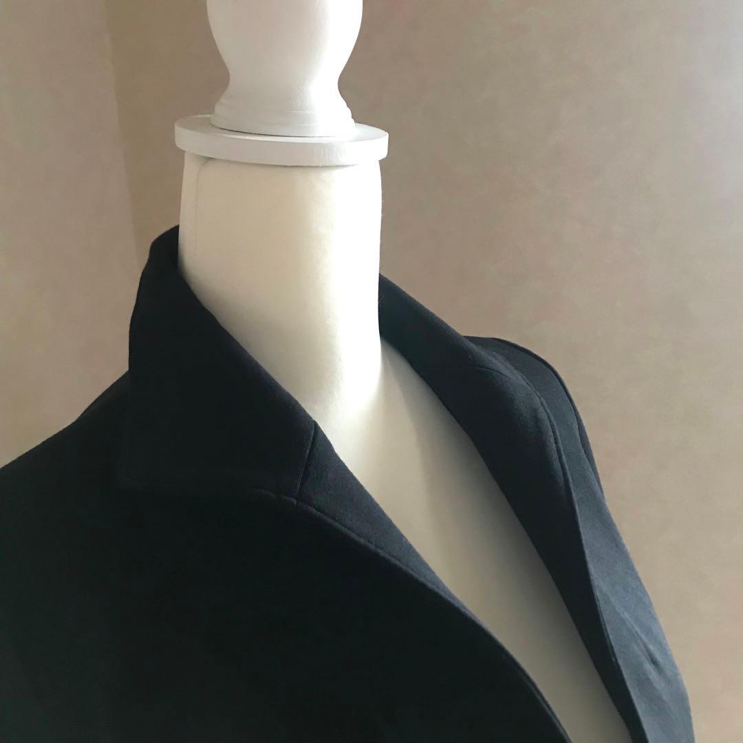 未使用品　ナラカミーチェ　ストレッチジャケット　黒　Ⅲサイズ　LL ゆったり
