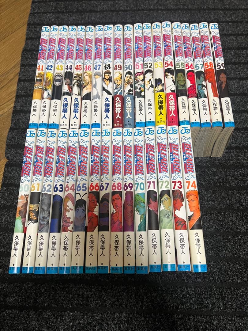 （古本）BLEACH　ブリーチ　全巻74冊セット