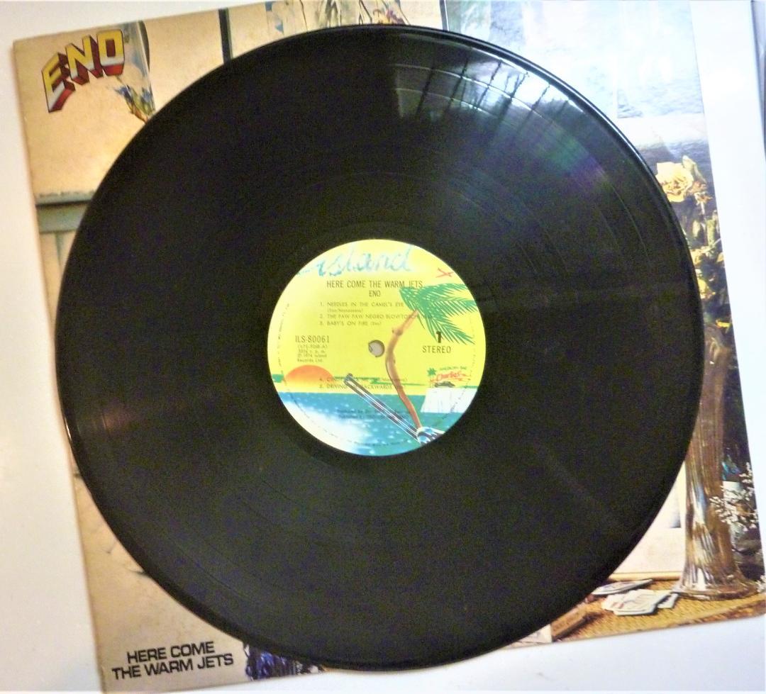 【アナログＬＰ●日本盤】ブライアン・イーノ／ヒアカムザウオームジェッツ