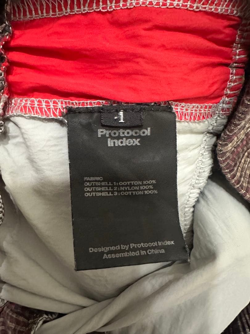パンツ PROTOCOL INDEX 3 LAYERED SWEAT PANTS