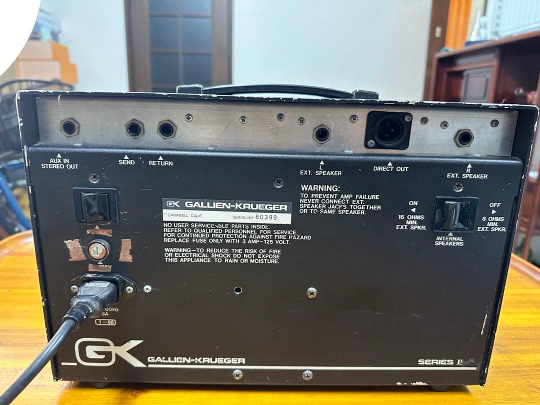 GALLIEN-KRUEGER 250ML ベース用アンプ