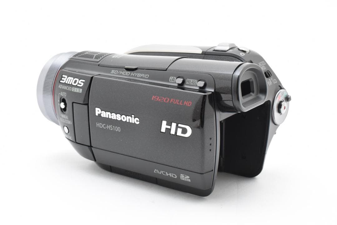 Panasonic／デジタルビデオ HDC-HS100 バッテリー・充電器付
