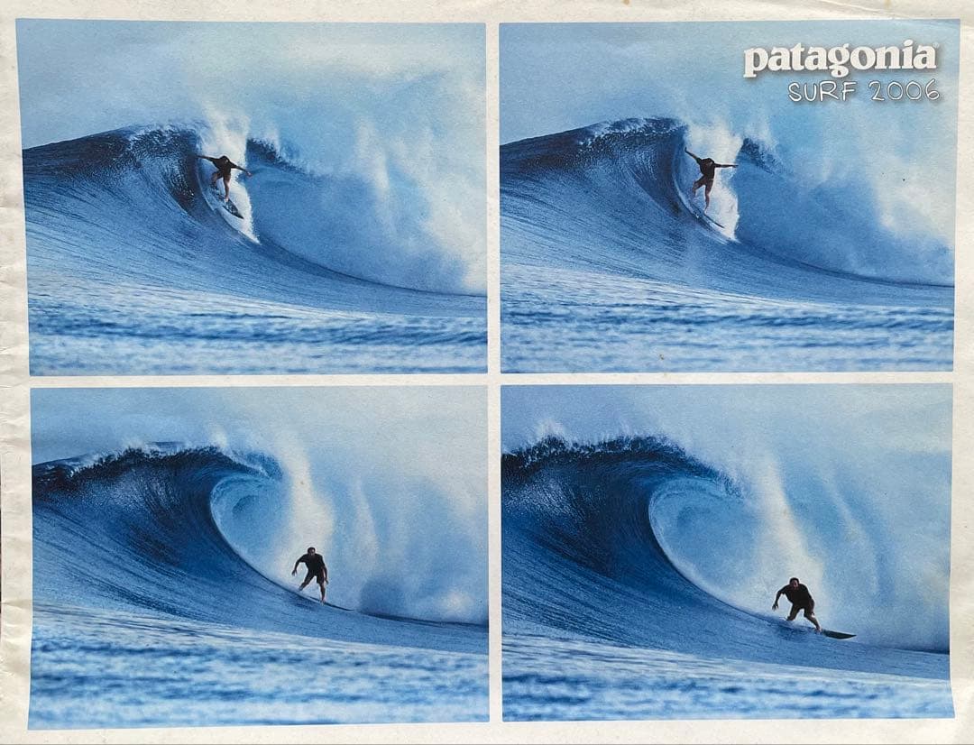 【希少】 vintage パタゴニア カタログ SURF ウェットスーツ 6冊