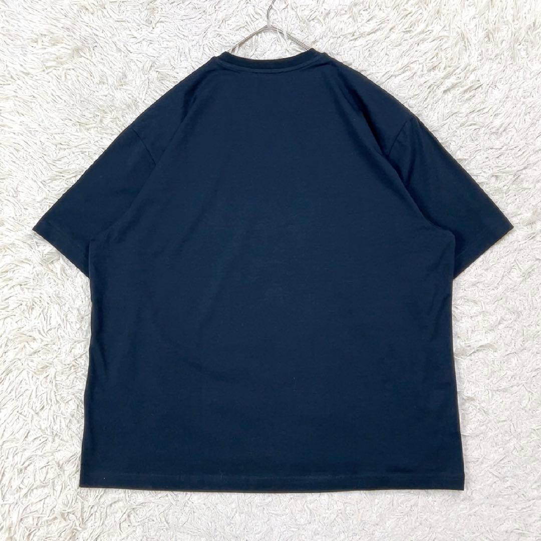 【極美品】アクネストゥディオス 半袖 フェイス Tシャツ XL ブラック 黒