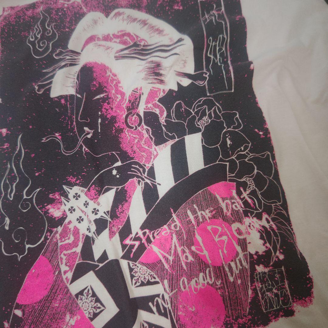 【人気☆SEX POT ReVeNGe】白　黒　浮世絵Tシャツ　サイズF