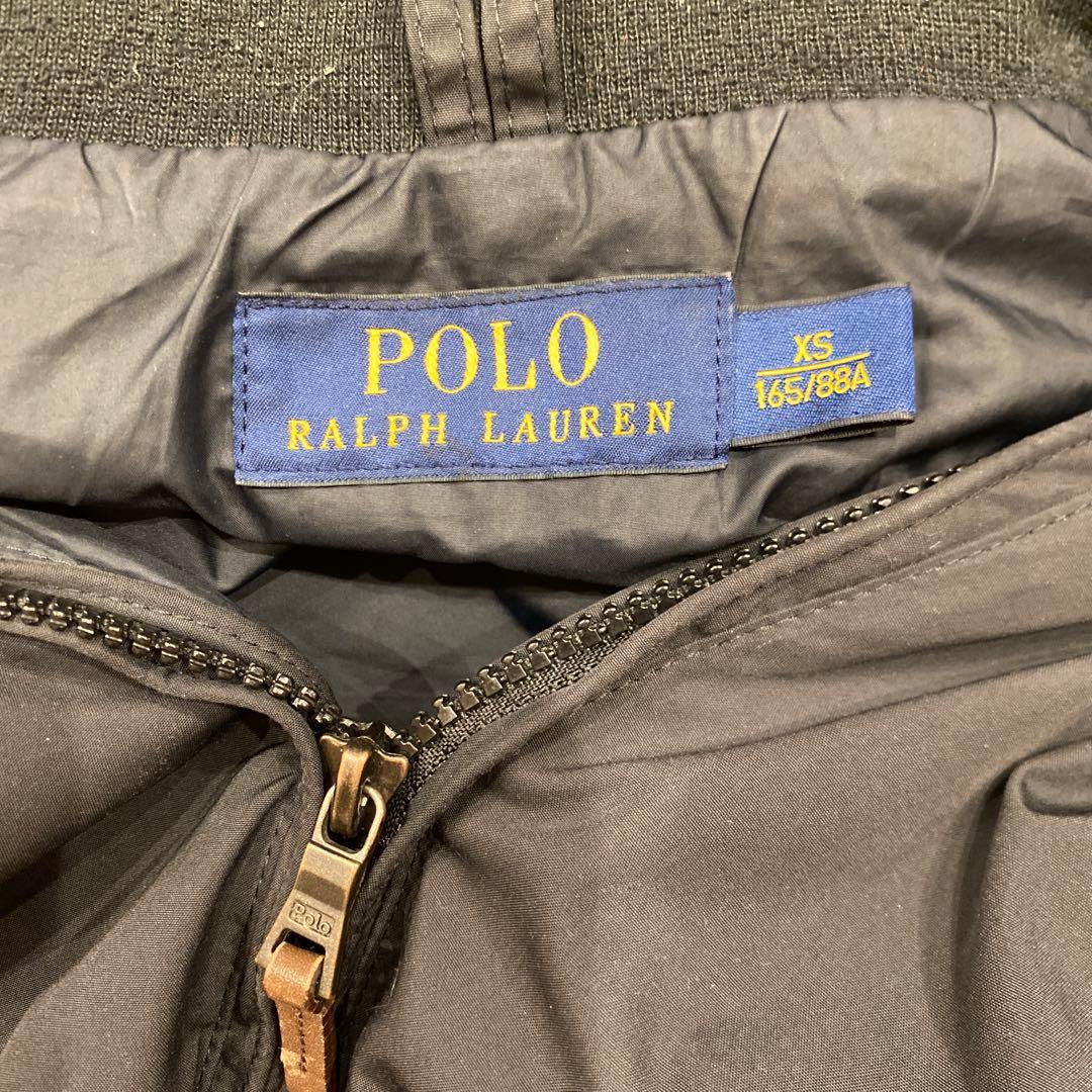 美品　POLO Ralph Lauren ナイロンジャケット ブラック　XS