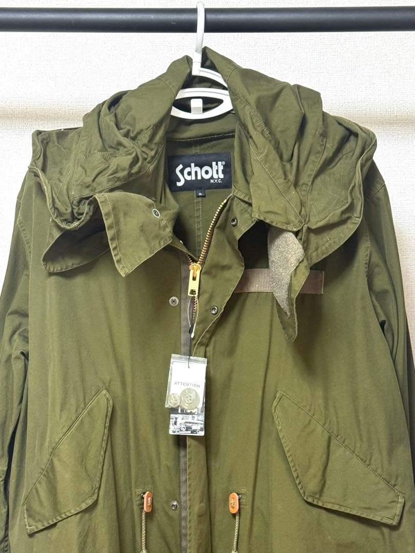お値下げ❗️新品未使用デッドストック Schott モッズコート ライナー付き