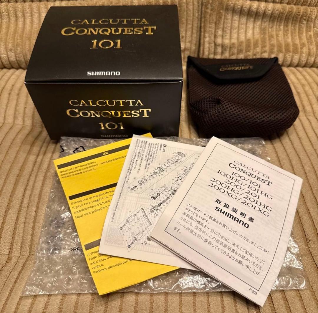 極美品　21 カルカッタコンクエスト 101 LEFT