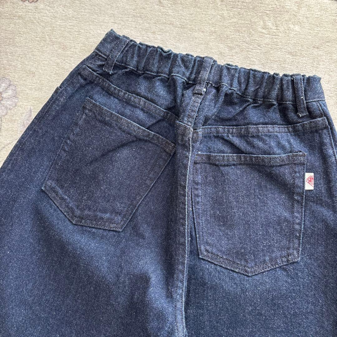 DANTON ダントン　タックデニムパンツ　36