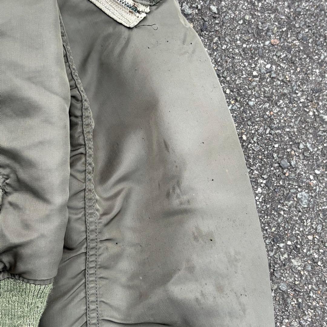 70s USA製 アルファ MA1 flight bomber jacket