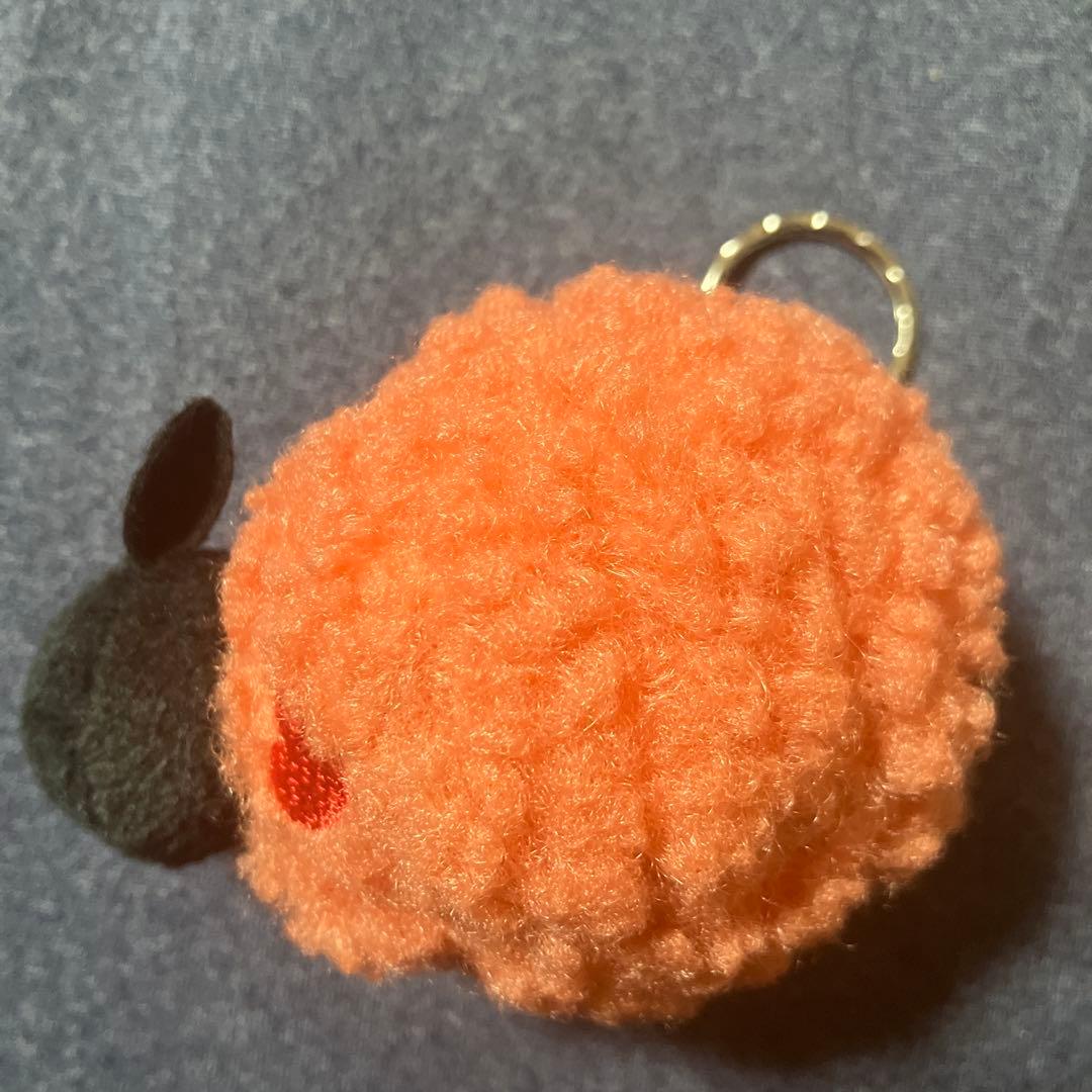 D*O様 羊文学 ひつじちゃんぬいぐるみキーホルダー (オレンジ) 未使用おまけ