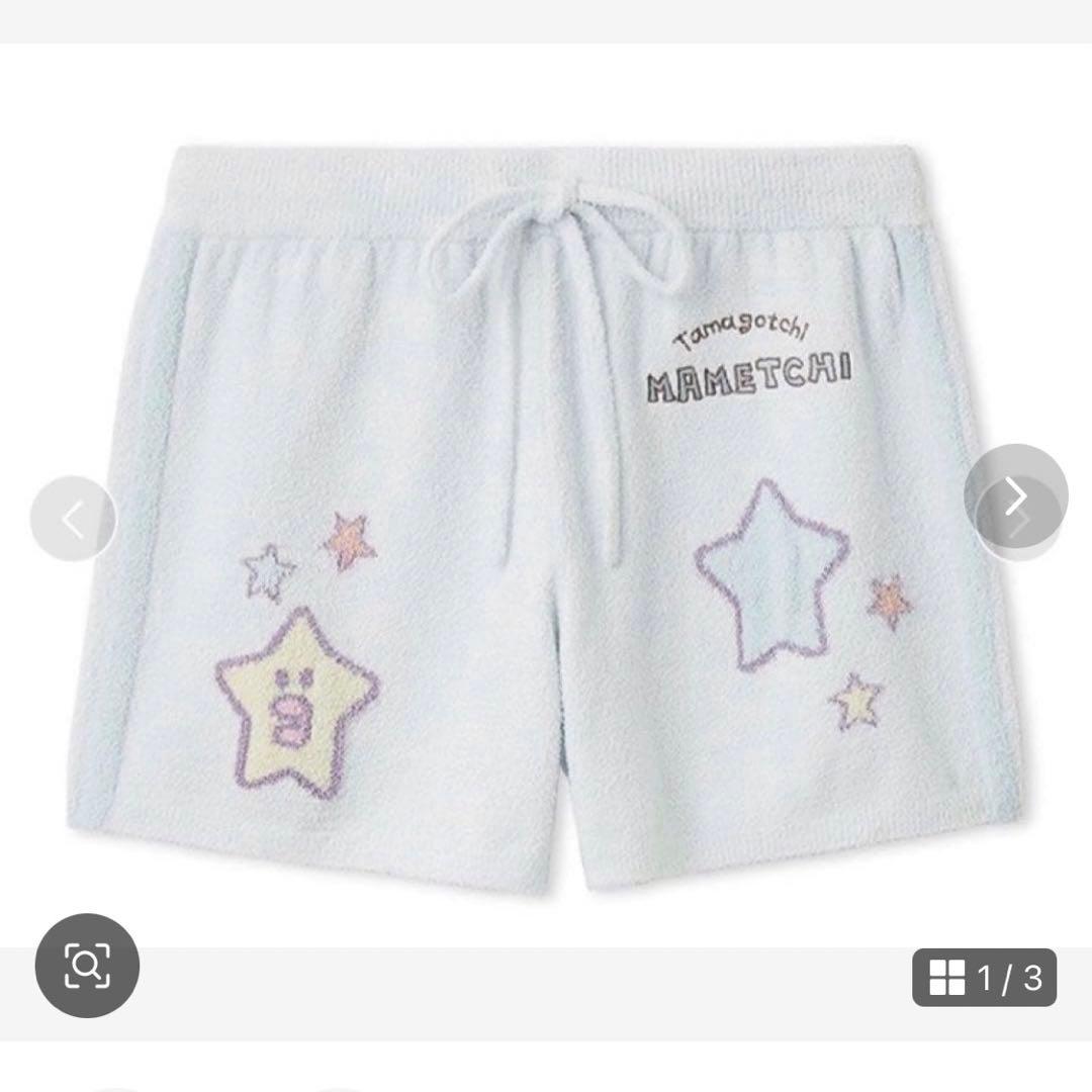 スナイデルホーム ニットショートパンツ　たまごっち　まめっち