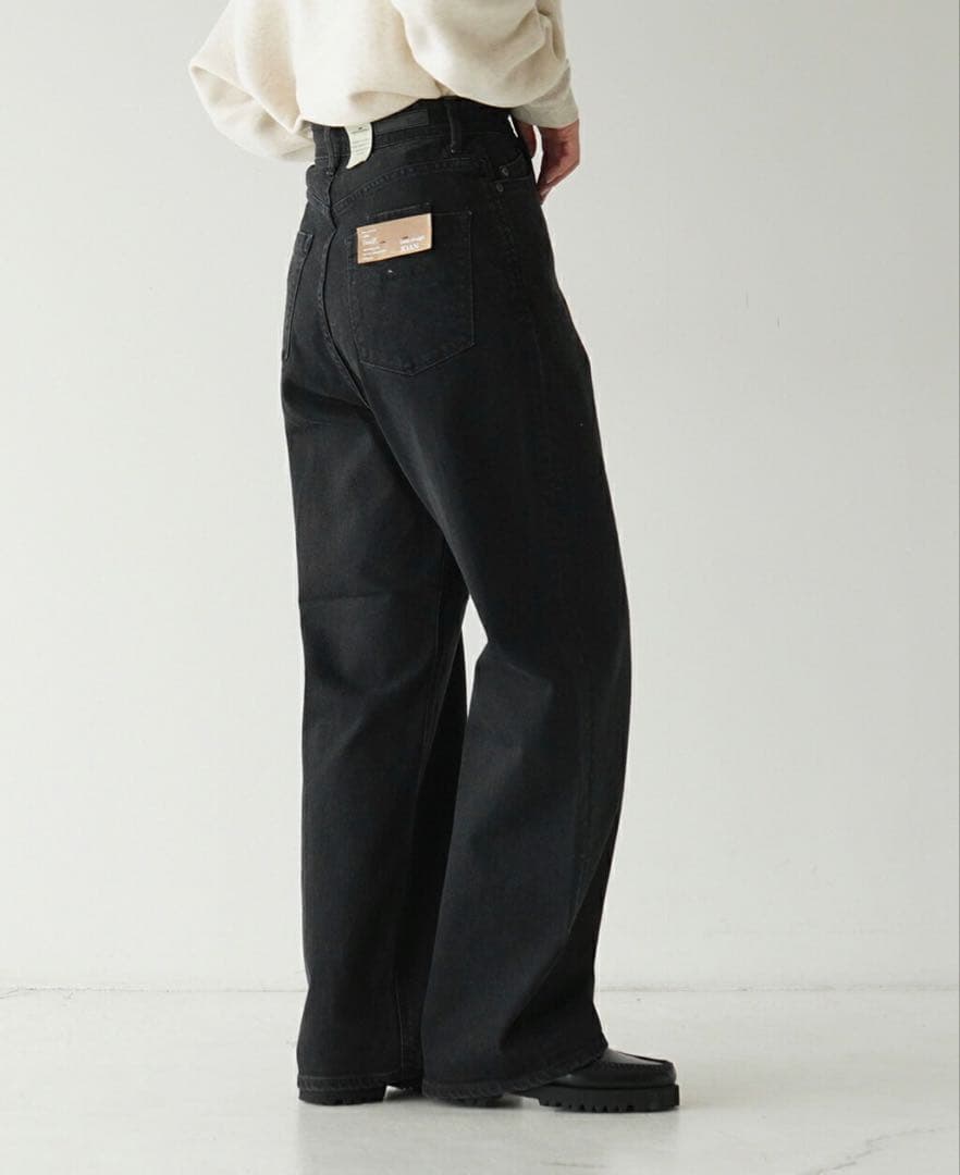 YANUK ルーズストレート JOAN 25 裾上げなし