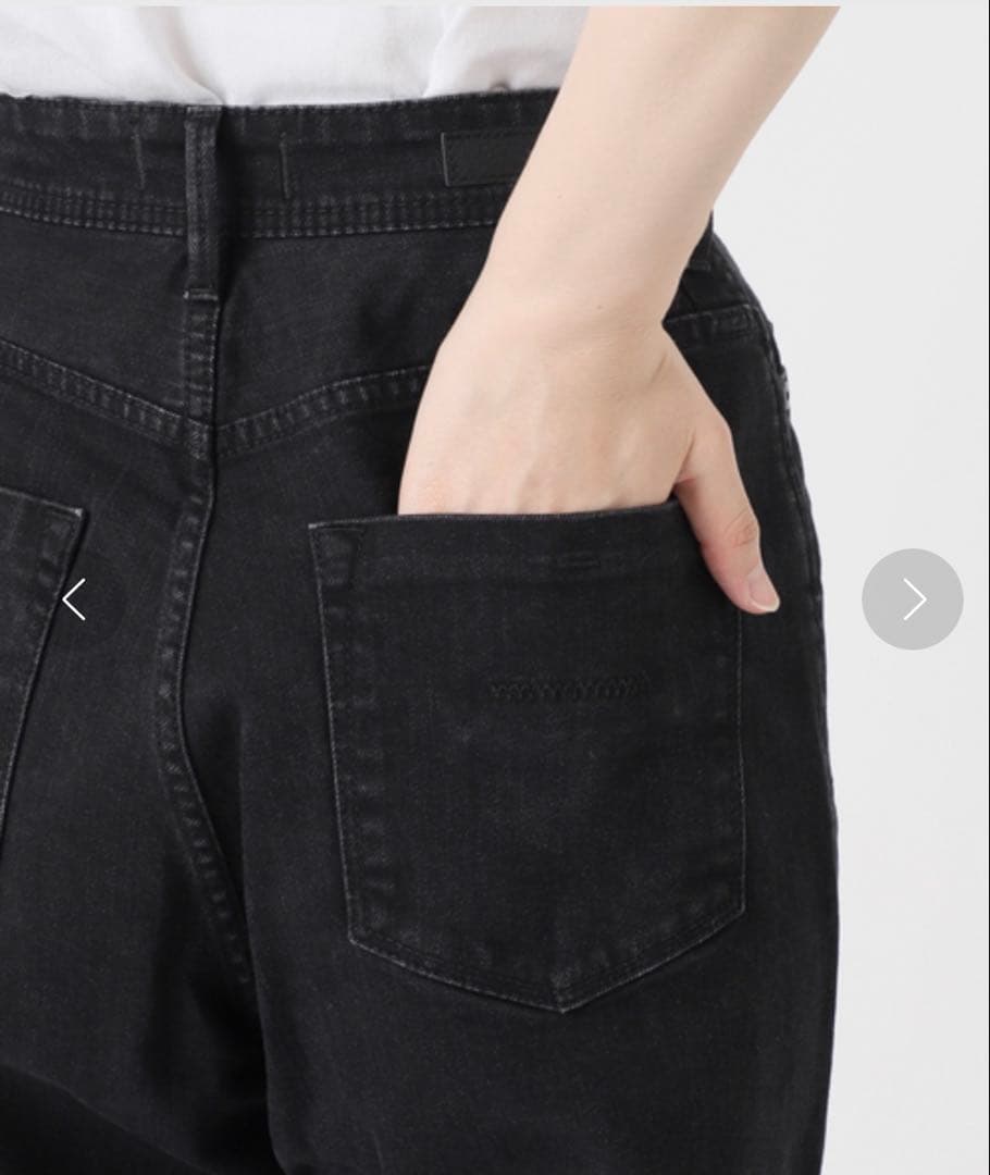 YANUK ルーズストレート JOAN 25 裾上げなし