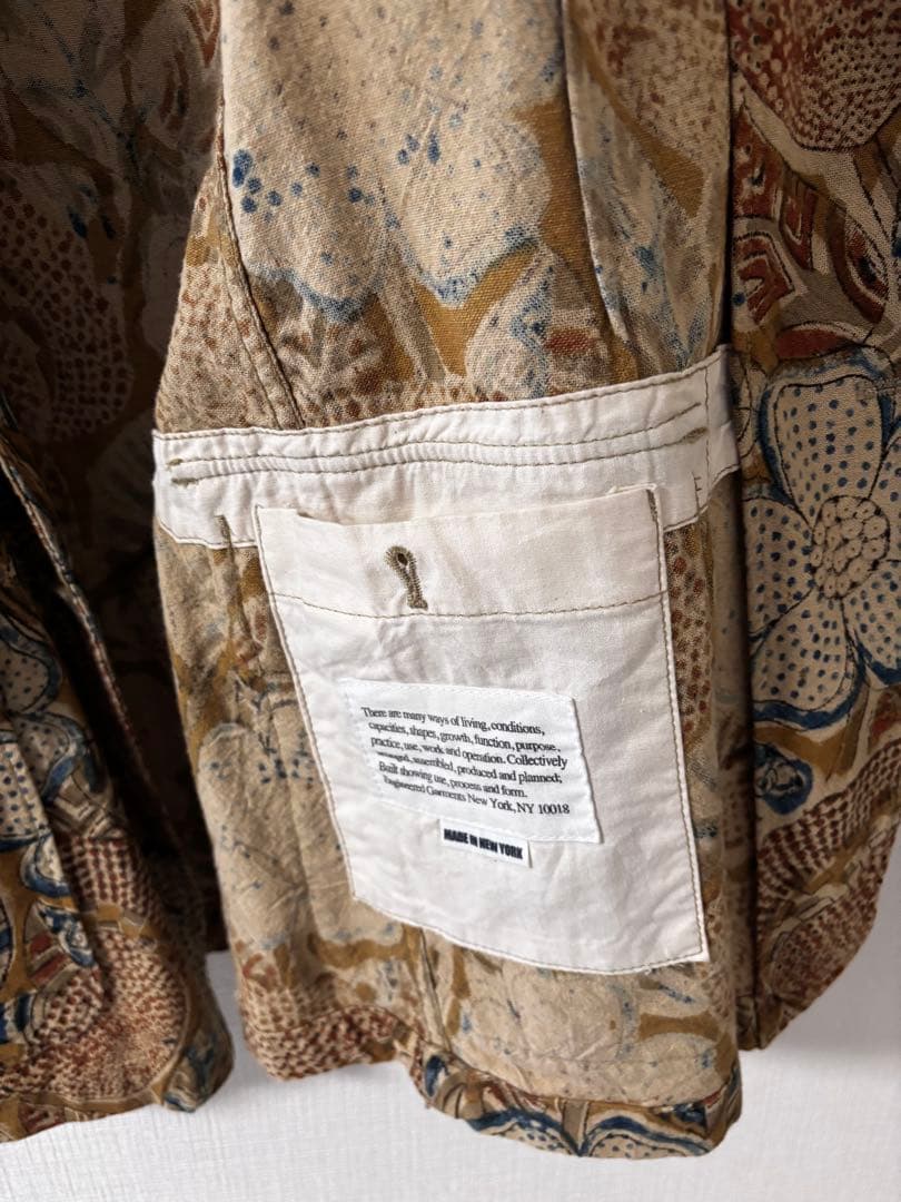 Engineered Garments 花柄 ベイカージャケット