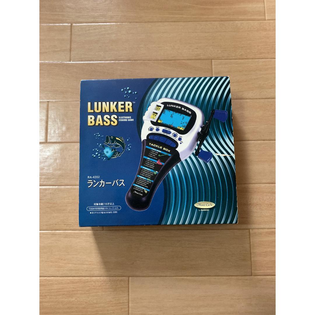 超激レア LUNKER BASS 釣魚遊戲機 完動品 MINT 90s 00s