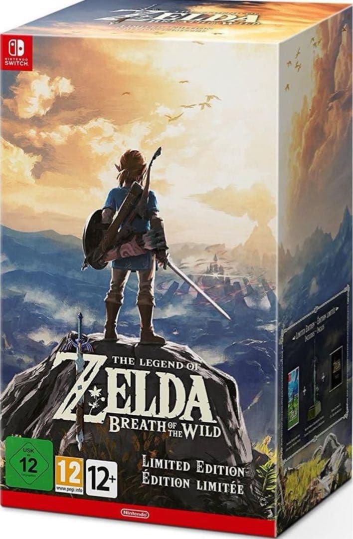 新品未開封 switch ゼルダの伝説リミテッドエディション　海外版