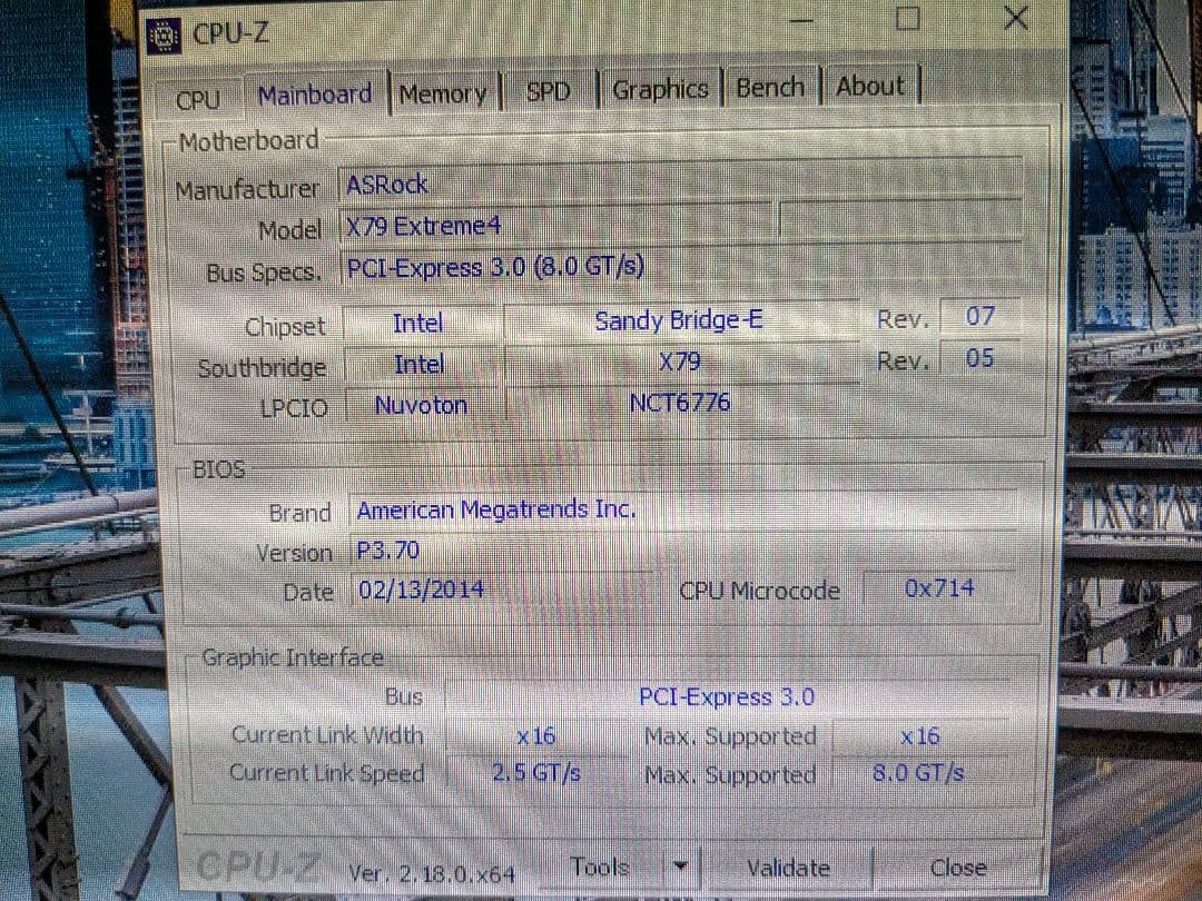 X79 Extreme4, i7-3820, DDR3-1600 8Gセット