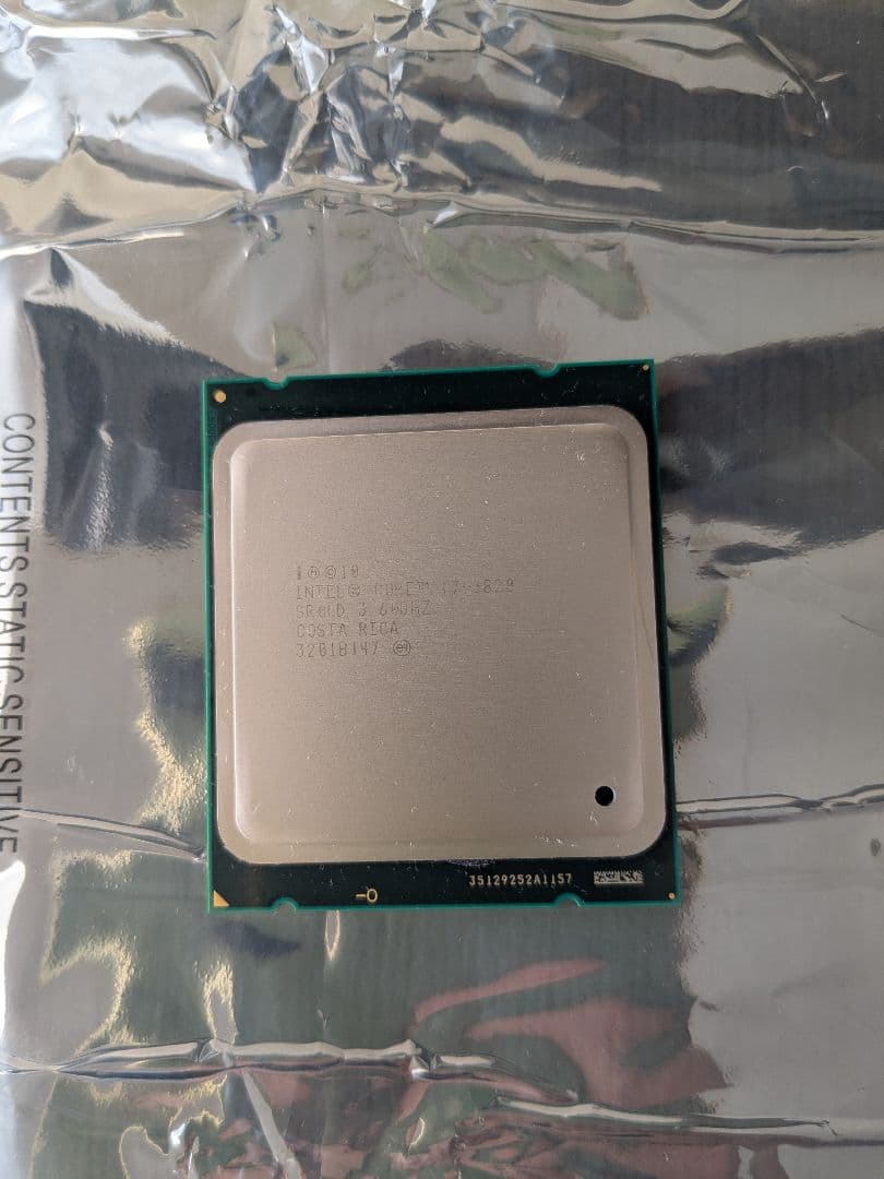 X79 Extreme4, i7-3820, DDR3-1600 8Gセット