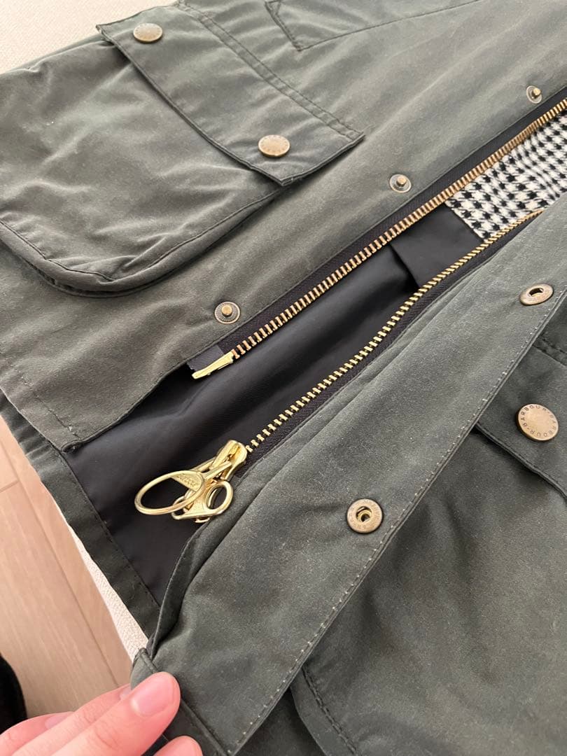 barbour×B&Y別注　クレイジービデイルジャケット 34