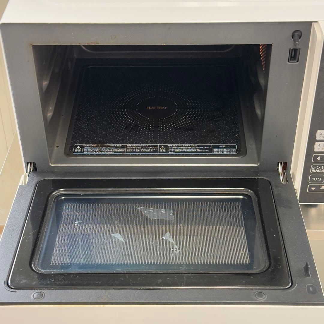 ♪送料無料 格安 2020 東芝電子レンジ ER-S18(W) 状態写真参照