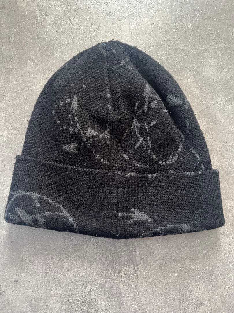 Nike ニット帽 グラフィックパターン 黒