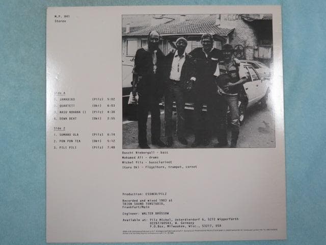 B*]様 Michel Pilz Quartett / Jamabiko - L
