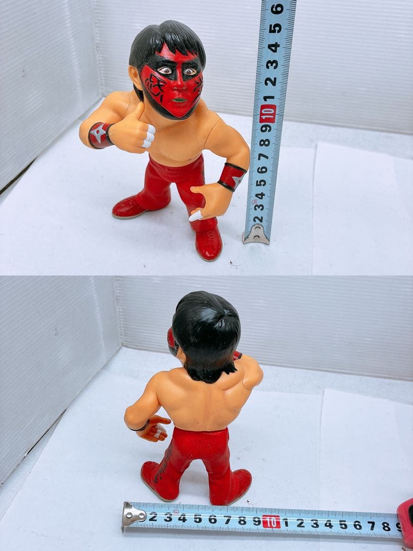 ま*い様 新日本プロレス フィギュア8体まとめ売り★獣神サンダー・ライガー 長州