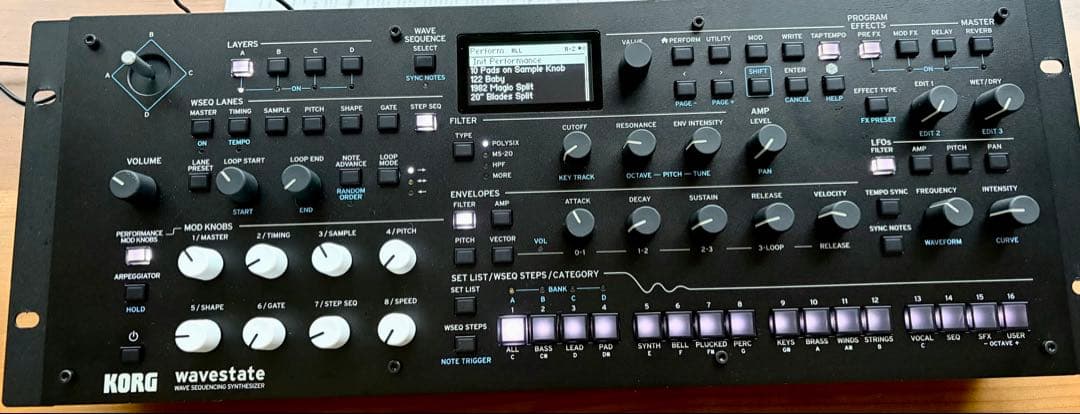 KORG シンセサイザー WAVESTATE MODULE