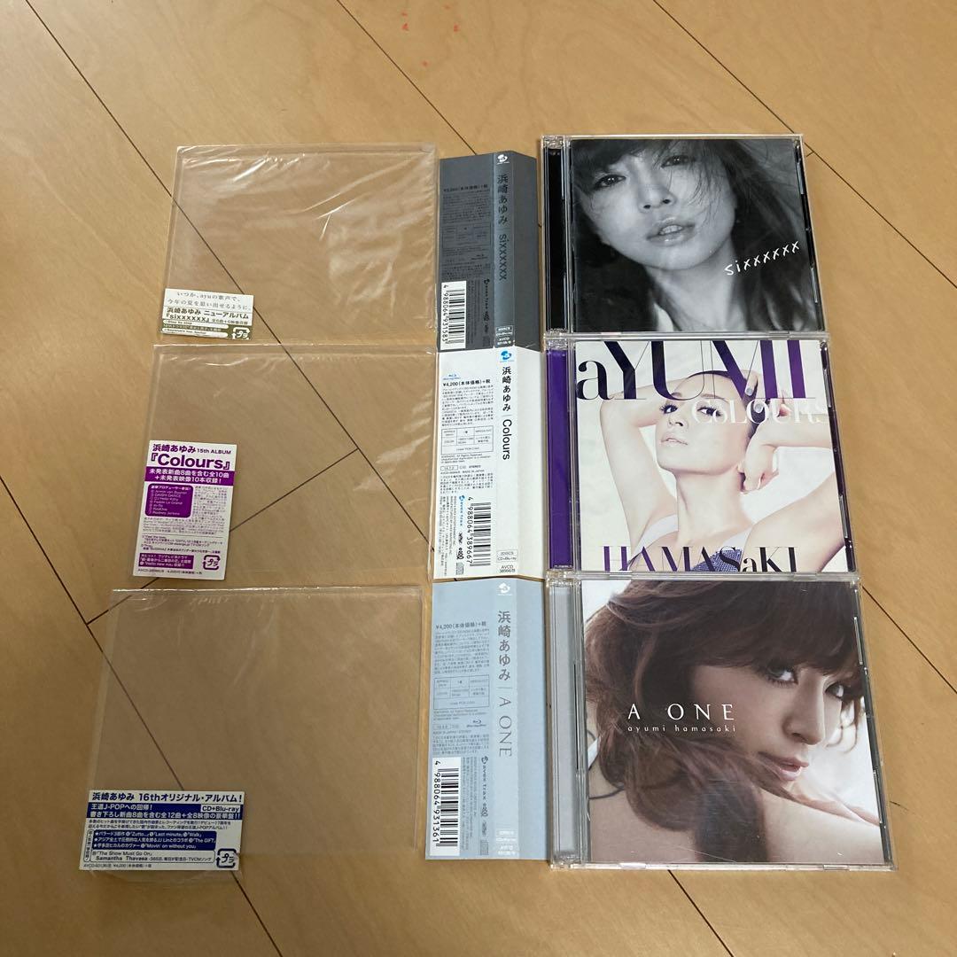 【即購入ok!!】浜崎あゆみ Blu-ray付アルバム3タイトルセット！！！