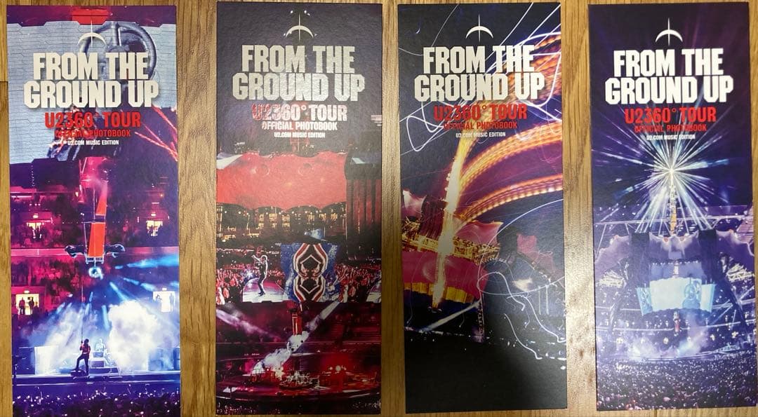 U2 360° TOUR FROM THE GROUND UP フォトブック