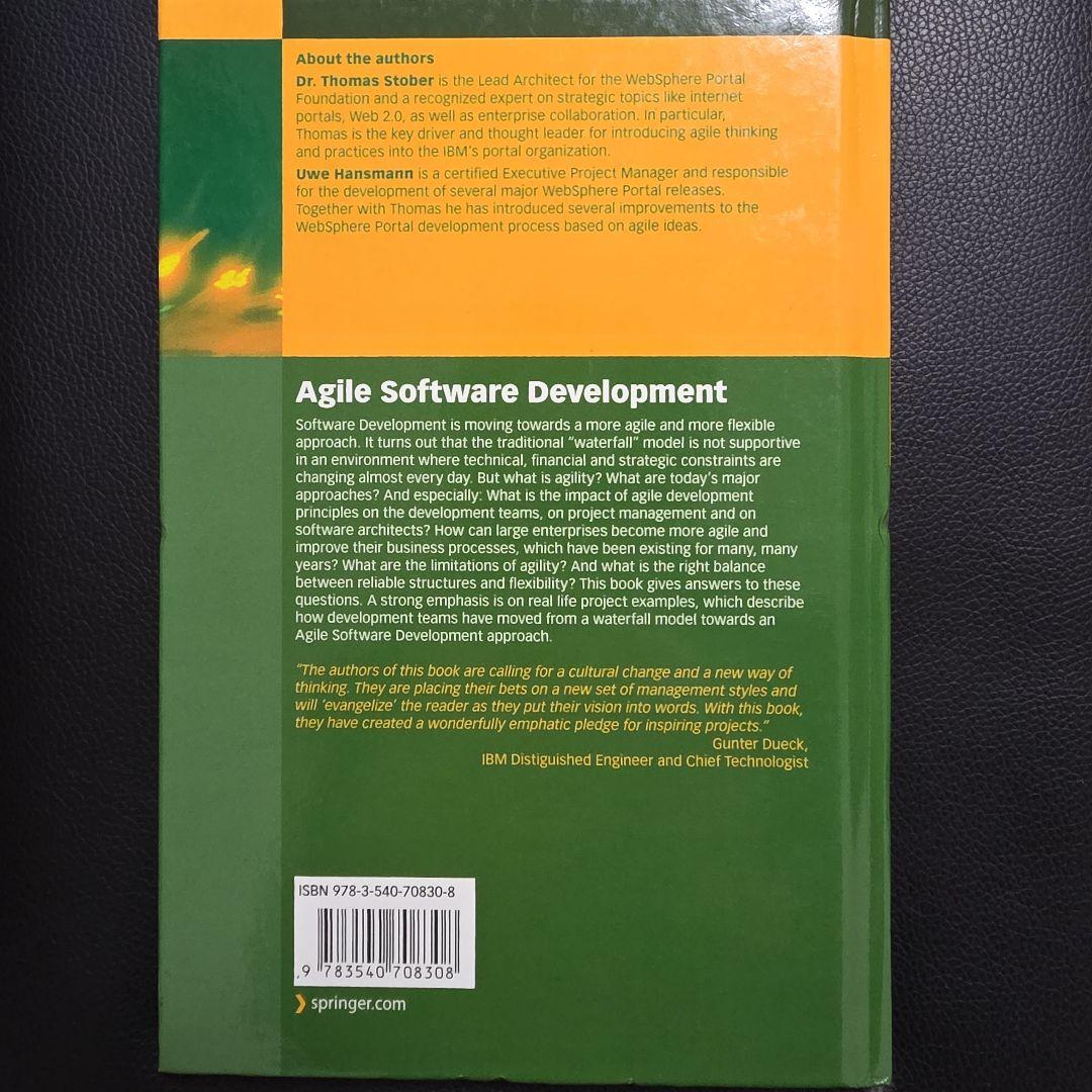 コンピュータ・IT Agile Software Development