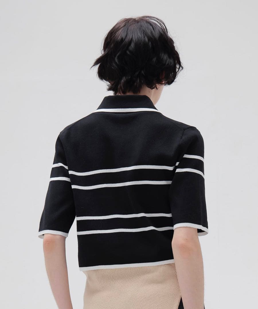 DRESSLAVE ドレスレイブ 2pitch border POLO
