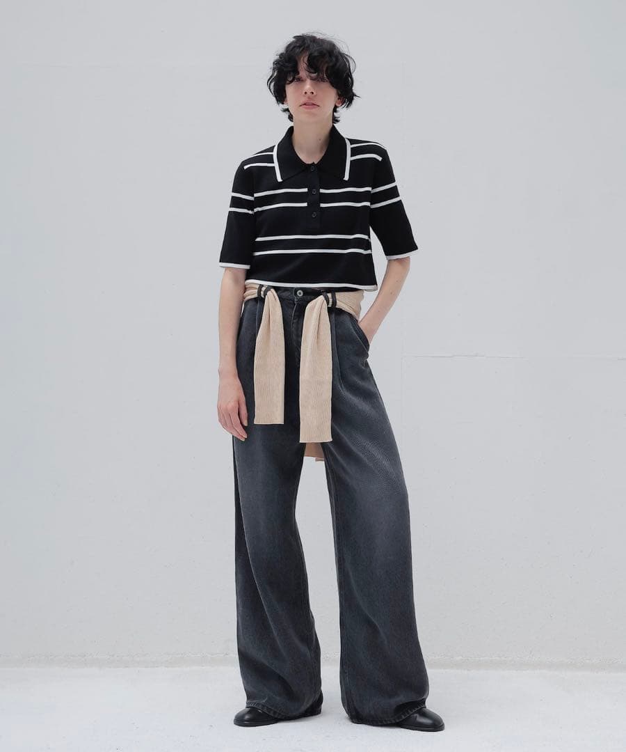 DRESSLAVE ドレスレイブ 2pitch border POLO
