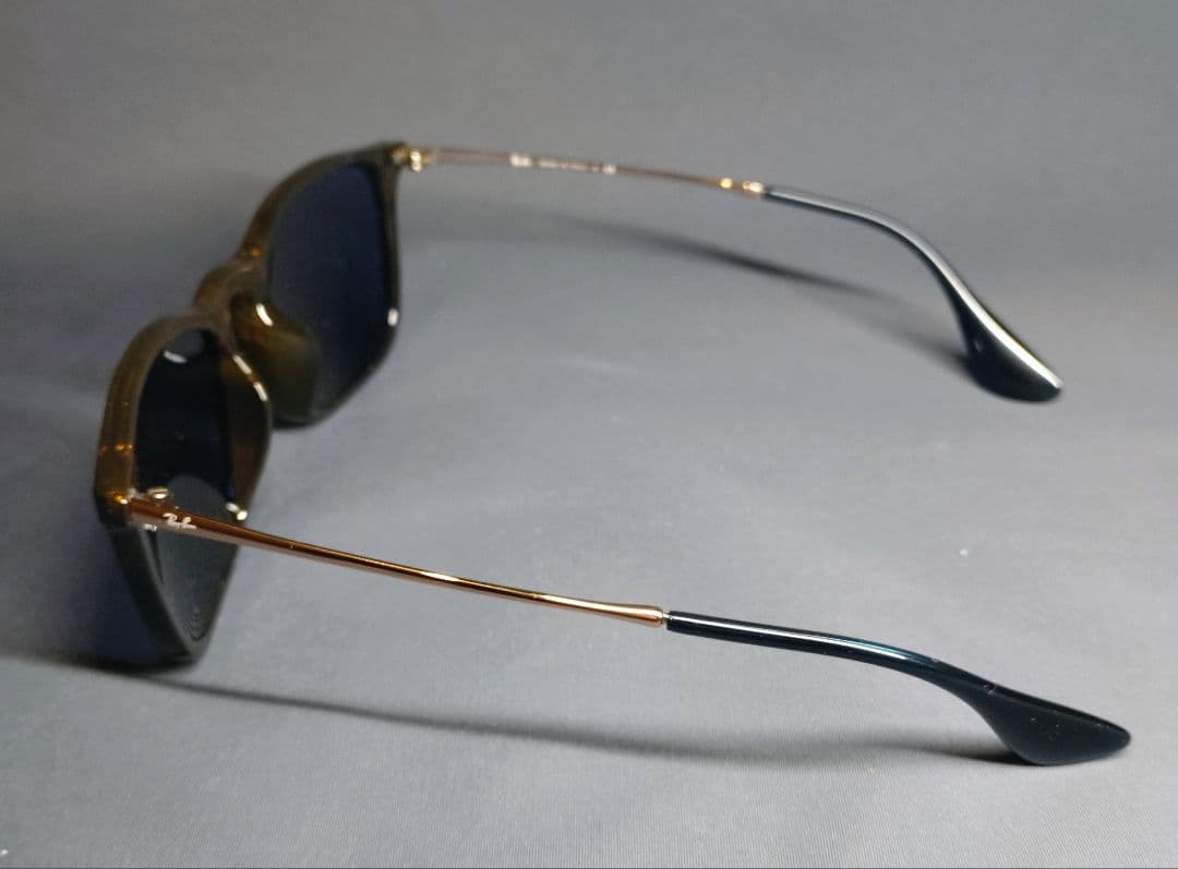 Ray-Ban ブラウンフレーム ブルーレンズ サングラス