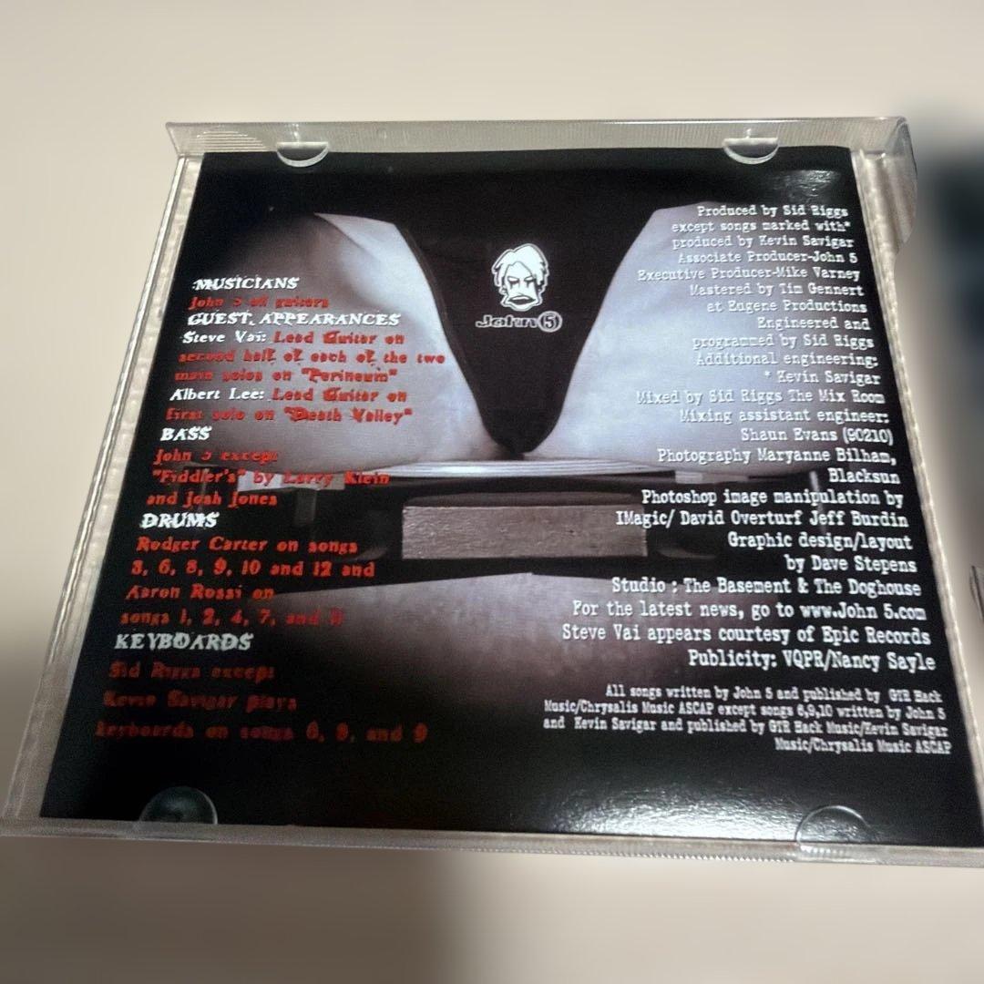 【廃盤•絶版】John 5 CD ギタースコア セット【 Lee参加