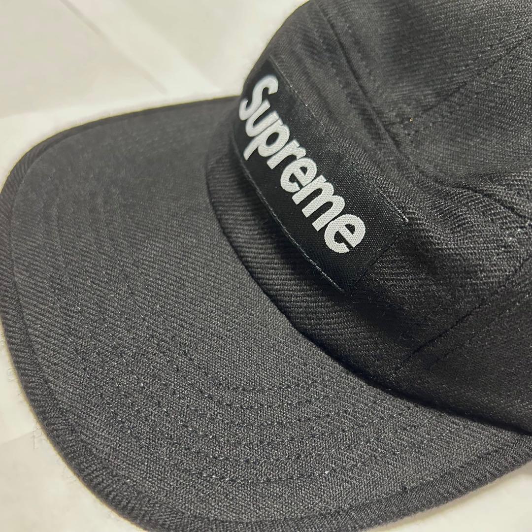Supreme Lochcarron Camp Cap black シュプリーム