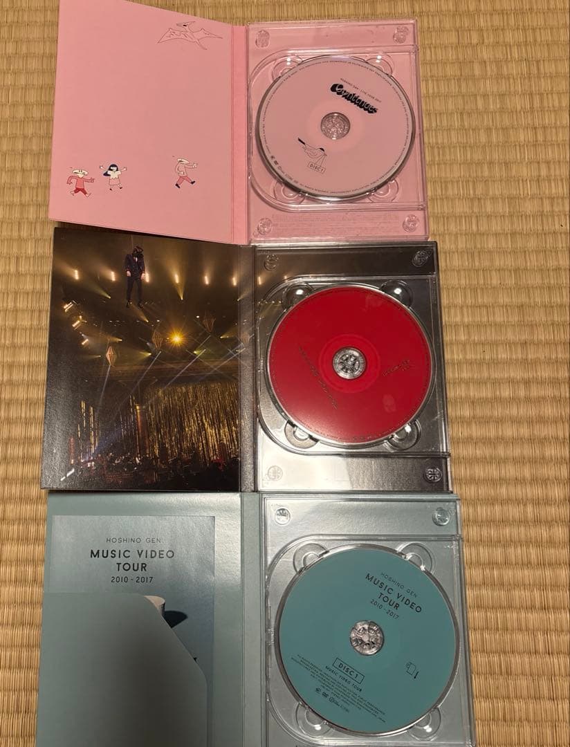 星野源CD5枚とDVD11枚セット(3月26日まで)