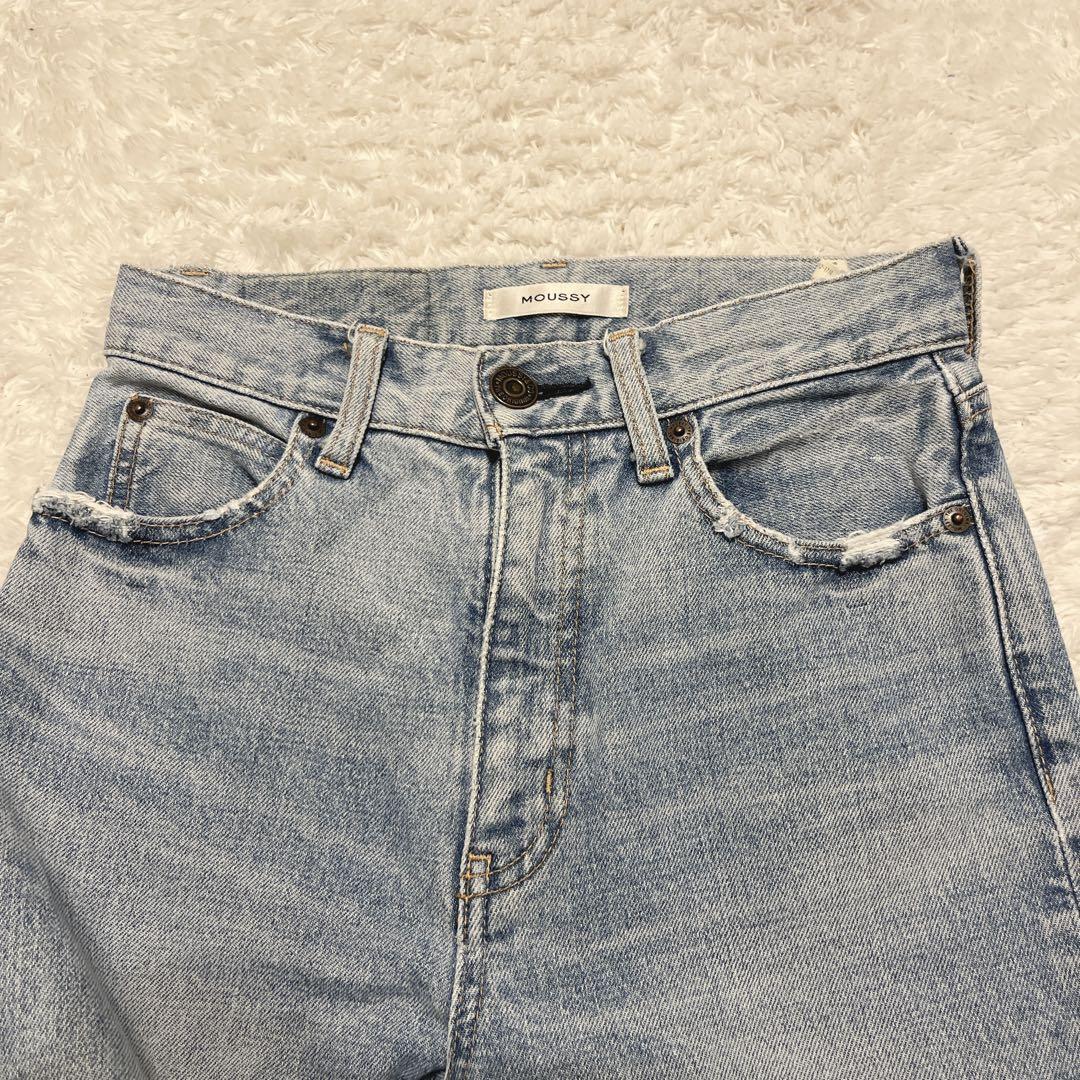 マウジー MOUSSY MVS ブーツカット フレアデニム FLARE W24