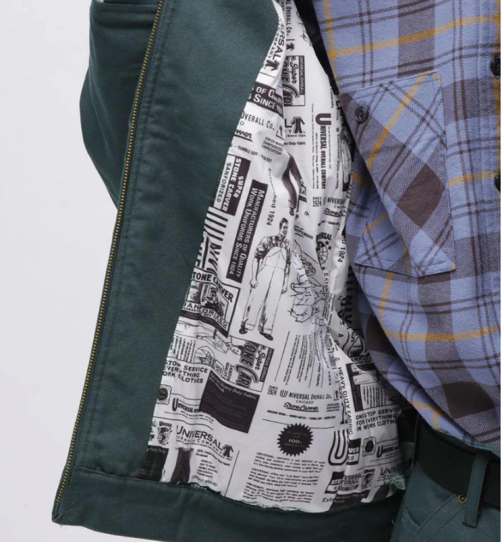 AVIREX × UNIVERSAL OVERALL WORK JACKET M
