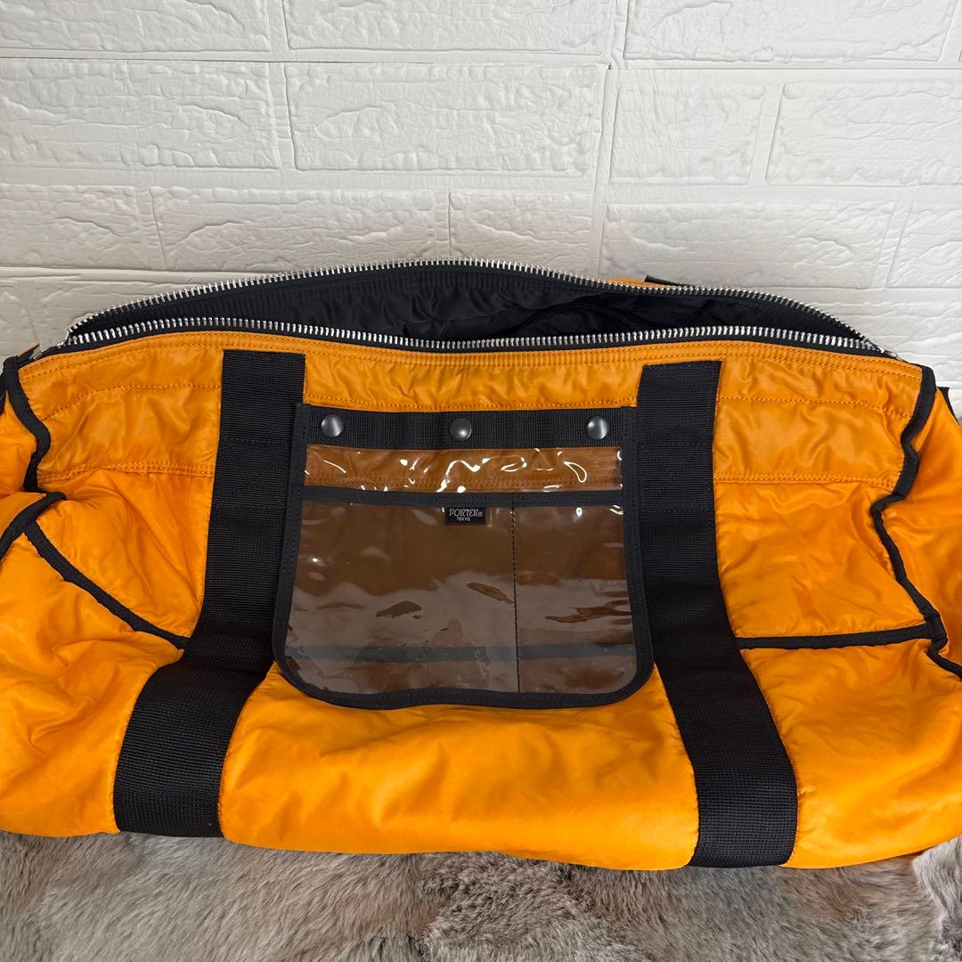 【美品】PORTER タンカー2WAY ボストンバッグ ドラム　L