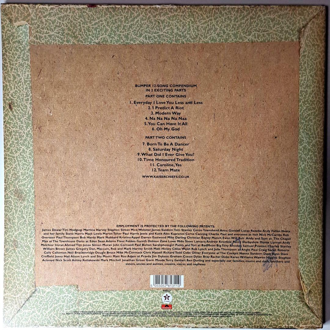 オリジナル盤　Kaiser Chiefs　Employment　レコード　LP