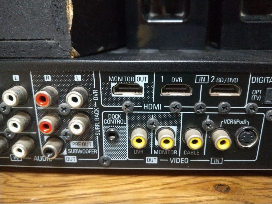 DENON AVC-S500HD ホームシアター AVアンプ ウーハーセット