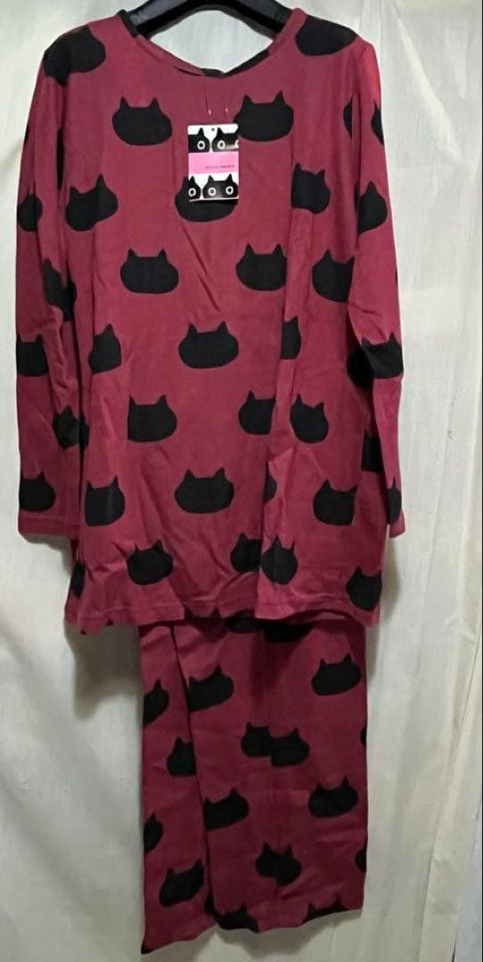 新品　マタノアツコ　猫柄　パジャマ Mサイズ　ワコール
